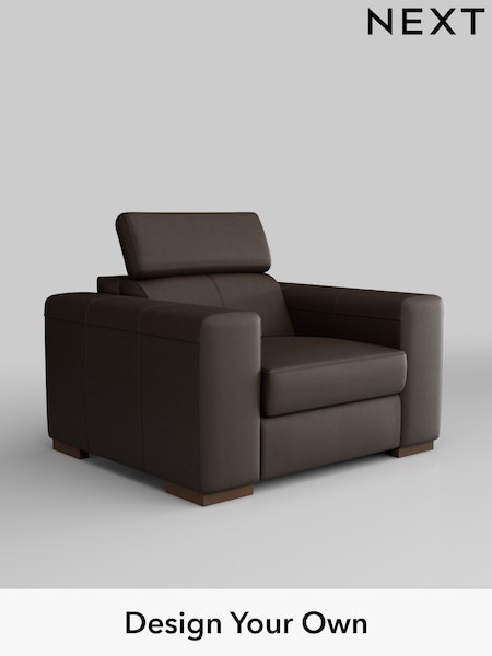 Pisa/Dark Brown Lennox Highback Leather (Q60931) | £1,525