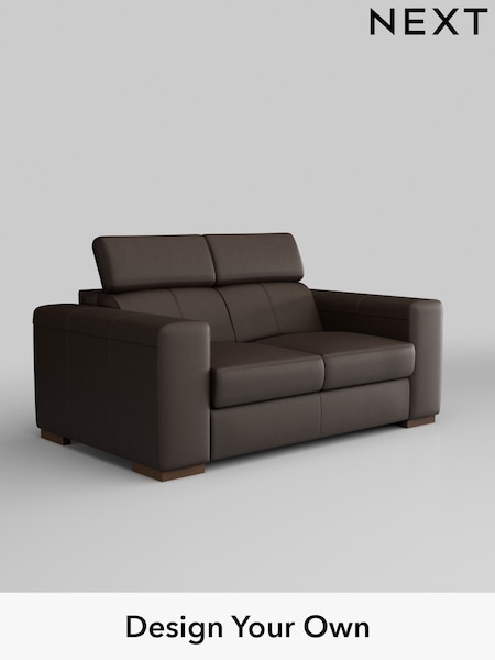 Pisa/Dark Brown Lennox Highback Leather (Q60931) | £1,825