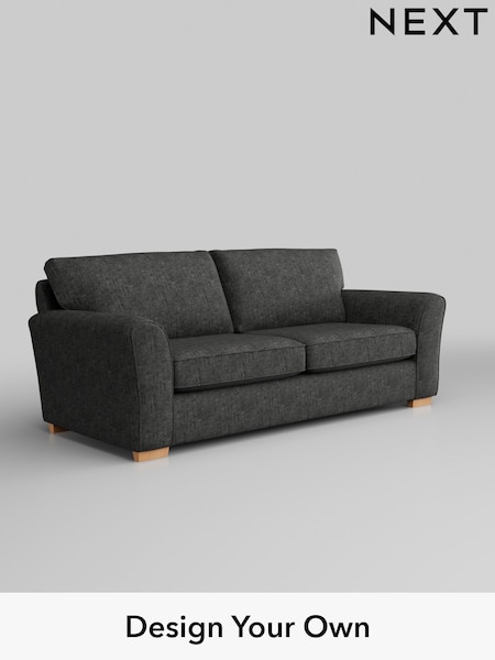 Boucle Weave Easy Clean/Charcoal Grey Michigan Ii (Q61653) | £975