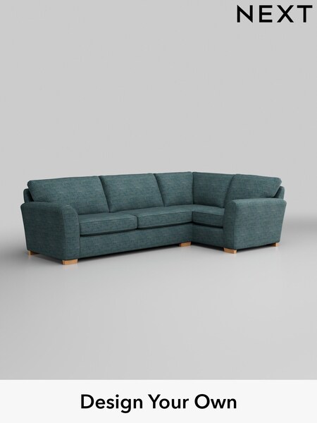 Boucle Weave Easy Clean/Dark Teal Green Michigan Ii (Q61654) | £1,575