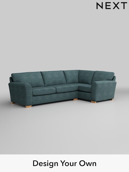 Boucle Weave Easy Clean/Dark Teal Green Michigan Ii (Q61654) | £1,575