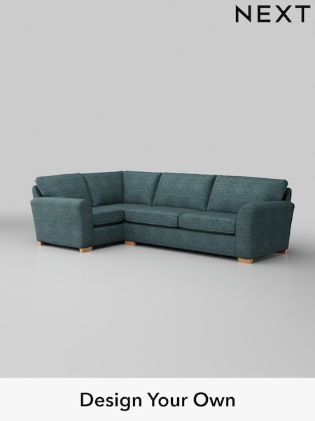 Boucle Weave Easy Clean/Dark Teal Green Michigan Ii (Q61654) | £1,575