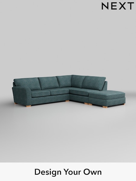 Boucle Weave Easy Clean/Dark Teal Green Michigan Ii (Q61654) | £1,975