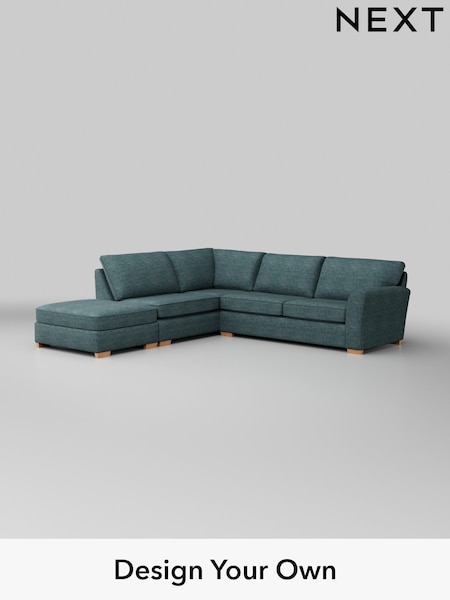 Boucle Weave Easy Clean/Dark Teal Green Michigan Ii (Q61654) | £1,975