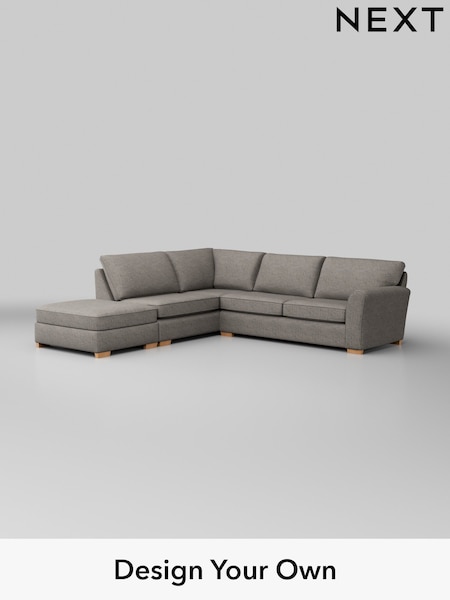 Boucle Weave Easy Clean/Light Dove Grey Michigan Ii (Q61659) | £1,975