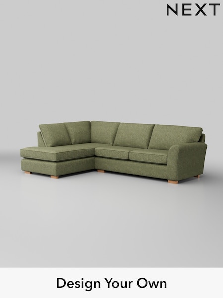 Chunky Boucle Easy Clean/Mid Green Michigan Ii (Q61673) | £1,650