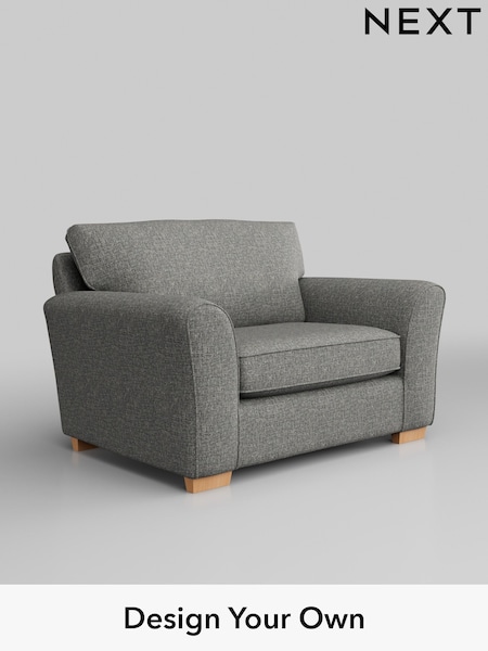 Chunky Boucle Easy Clean/Mid Grey Michigan Ii (Q61675) | £725