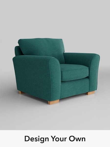Fine Chenille Easy Clean/Dark Juniper Green Michigan Ii (Q61712) | £625