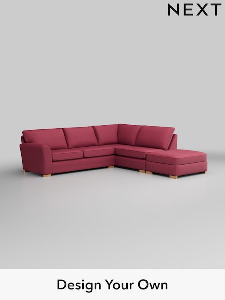 Fine Chenille Easy Clean/Mid Raspberry Pink Michigan Ii (Q61730) | £2,075