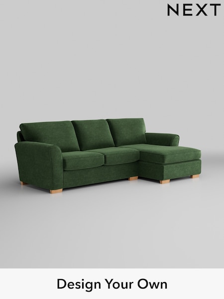 Luxe Chenille/Dark Green Michigan Ii (Q61734) | £1,625