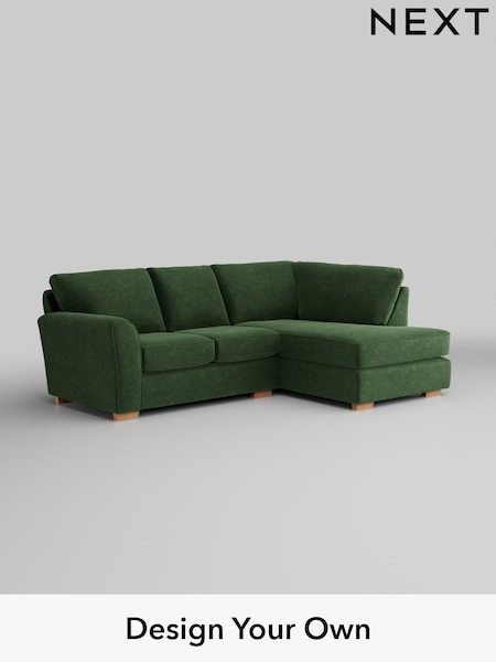 Luxe Chenille/Dark Green Michigan Ii (Q61734) | £1,550