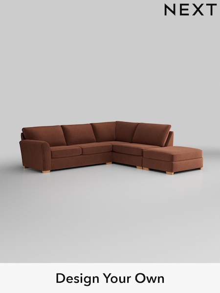 Plush Chenille/Dark Rust Brown Michigan Ii (Q61747) | £2,075