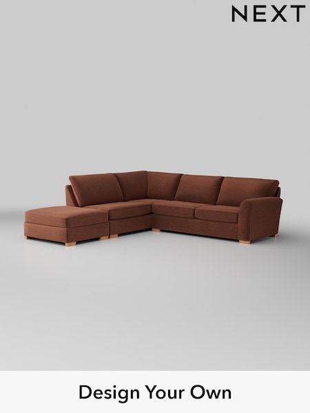 Plush Chenille/Dark Rust Brown Michigan Ii (Q61747) | £2,075