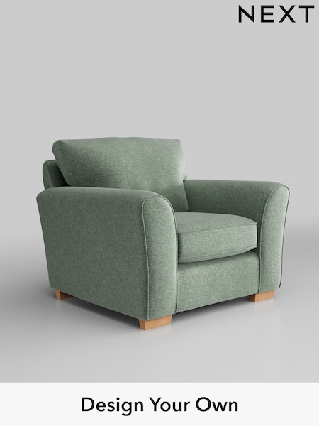Plush Chenille/Mid Slate Teal Green Michigan Ii (Q61766) | £625