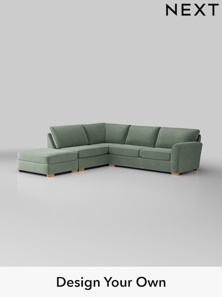 Plush Chenille/Mid Slate Teal Green Michigan Ii (Q61766) | £2,075