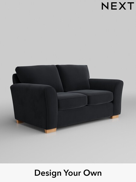 Plush Velvet Easy Clean/Charcoal Grey Michigan Ii (Q61774) | £875