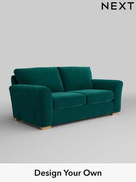 Plush Velvet Easy Clean/Juniper Green Michigan Ii (Q61775) | £975