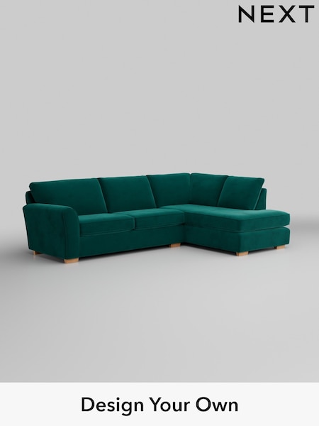 Plush Velvet Easy Clean/Juniper Green Michigan Ii (Q61775) | £1,650
