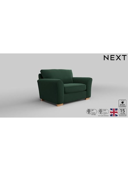 Plush Velvet Easy Clean/Bottle Green Michigan Ii (Q61776) | £725