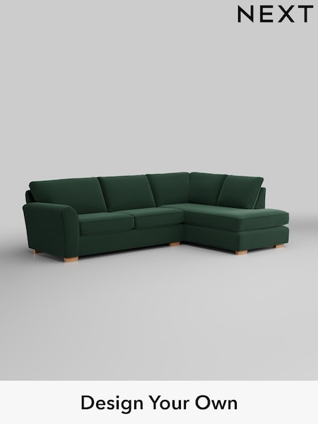 Plush Velvet Easy Clean/Bottle Green Michigan Ii (Q61776) | £1,650