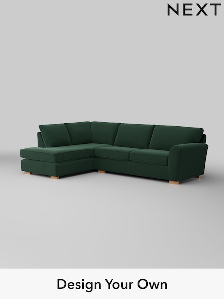 Plush Velvet Easy Clean/Bottle Green Michigan Ii (Q61776) | £1,650