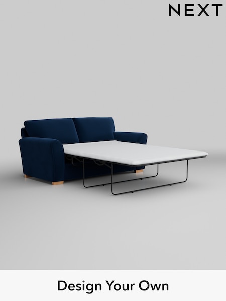 Plush Velvet Easy Clean/Navy Blue Michigan Ii (Q61777) | £1,199