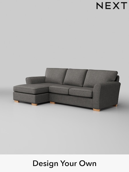 Tweedy Blend Easy Clean/Dark Grey Michigan Ii (Q61796) | £1,425