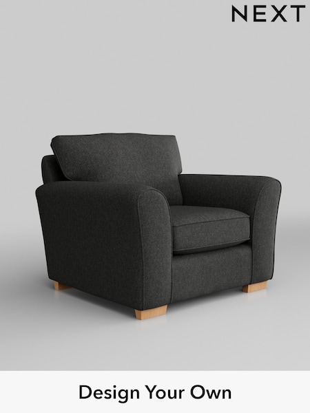 Tweedy Blend Easy Clean/Charcoal Grey Michigan Ii (Q61798) | £525