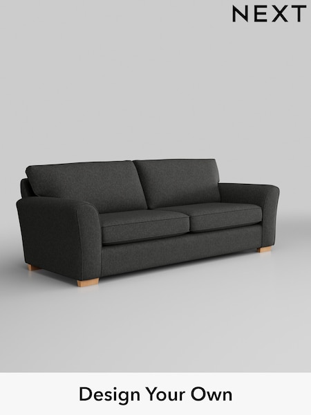 Tweedy Blend Easy Clean/Charcoal Grey Michigan Ii (Q61798) | £1,050