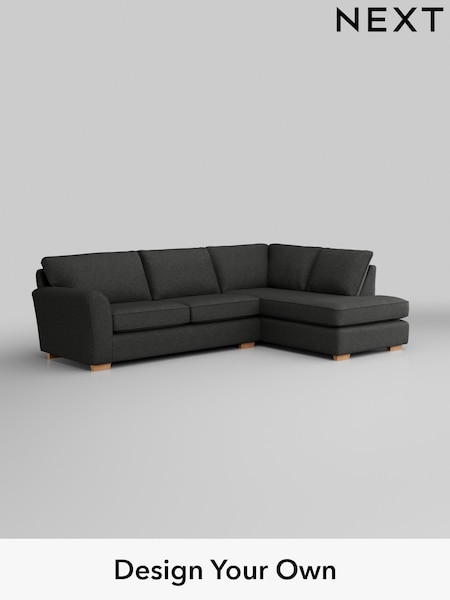Tweedy Blend Easy Clean/Charcoal Grey Michigan Ii (Q61798) | £1,550