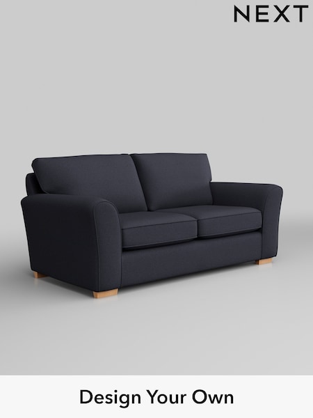 Tweedy Blend Easy Clean/Dark Slate Blue Michigan Ii (Q61800) | £875