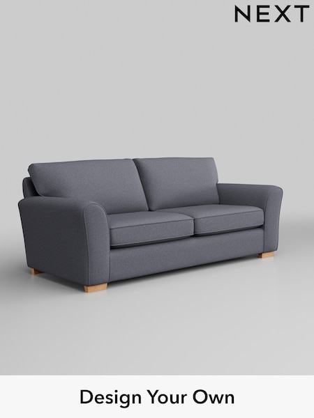 Tweedy Blend Easy Clean/Mid Slate Blue Michigan Ii (Q61859) | £975