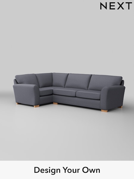 Tweedy Blend Easy Clean/Mid Slate Blue Michigan Ii (Q61859) | £1,575