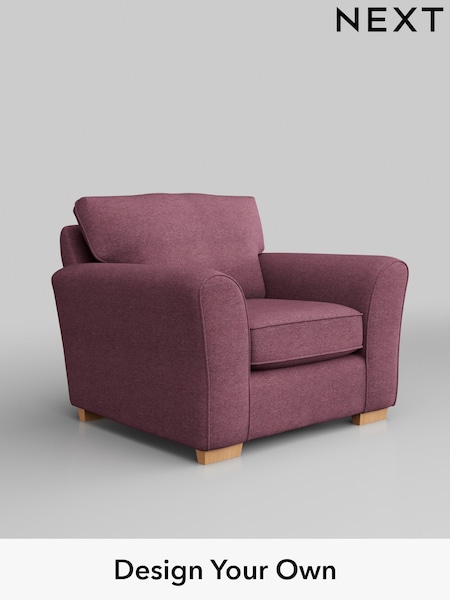 Tweedy Blend Easy Clean/Mid Mulberry Purple Michigan Ii (Q61862) | £525