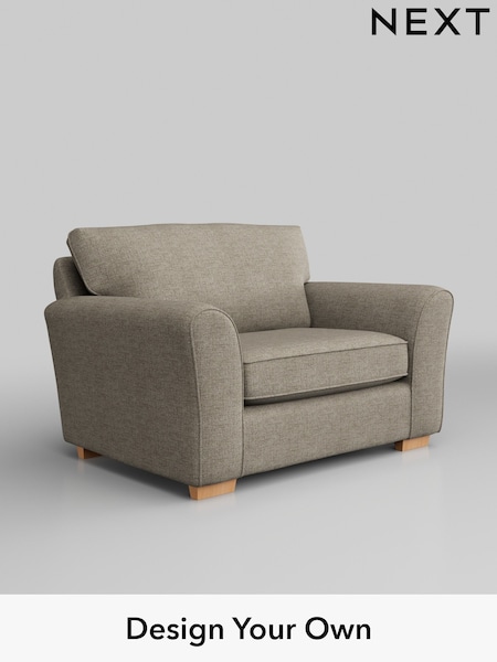 Woven Chenille Easy Clean/Mid Natural Michigan Ii (Q61870) | £725