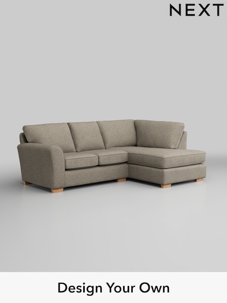 Woven Chenille Easy Clean/Mid Natural Michigan Ii (Q61870) | £1,450