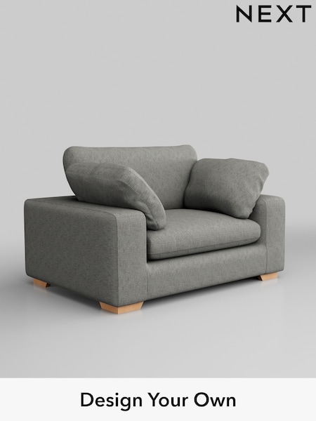 Boucle Weave Easy Clean/Dark Grey N. Premium The Snuggle Grand (Q61873) | £1,499