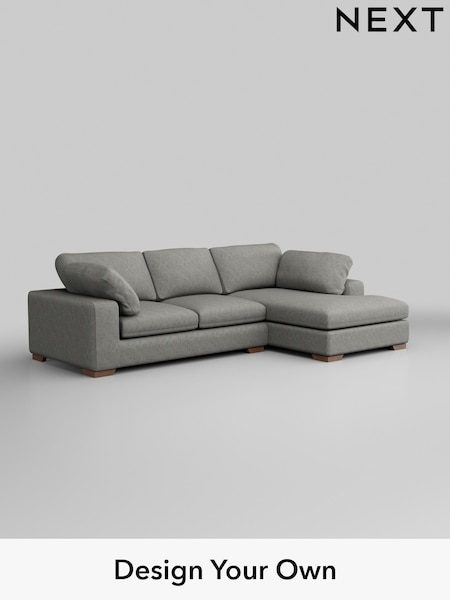 Boucle Weave Easy Clean/Dark Grey N. Premium The Snuggle Grand (Q61873) | £2,650