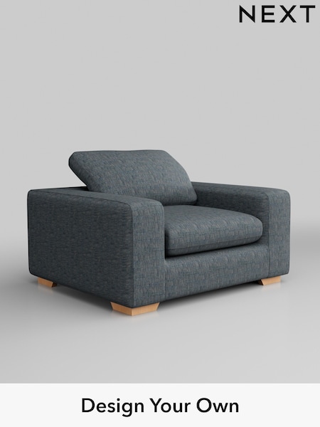 Boucle Weave Easy Clean/Dark Blue N. Premium The Snuggle Grand (Q61875) | £1,299