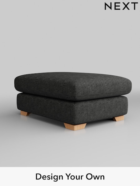 Boucle Weave Easy Clean/Charcoal Grey N. Premium The Snuggle Grand (Q61877) | £575