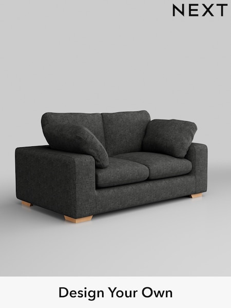 Boucle Weave Easy Clean/Charcoal Grey N. Premium The Snuggle Grand (Q61877) | £1,599