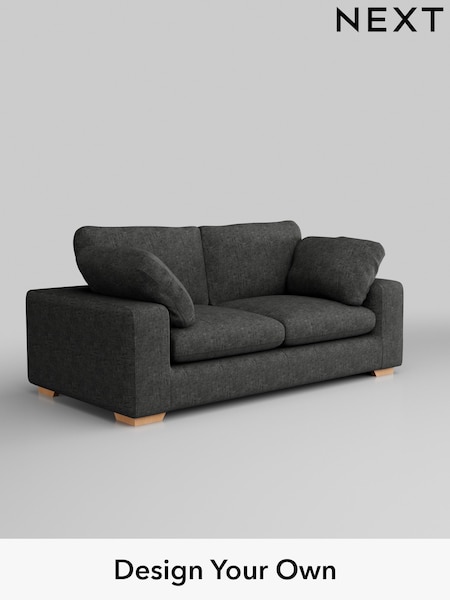 Boucle Weave Easy Clean/Charcoal Grey N. Premium The Snuggle Grand (Q61877) | £1,699