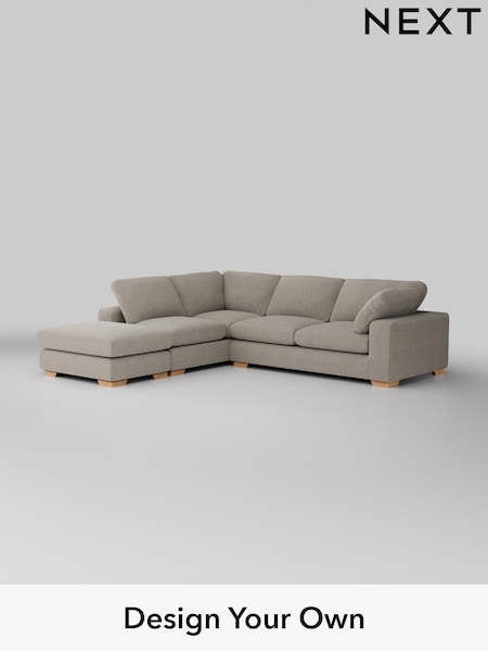 Chunky Boucle Easy Clean/Dove N. Premium The Snuggle Grand (Q61887) | £3,499