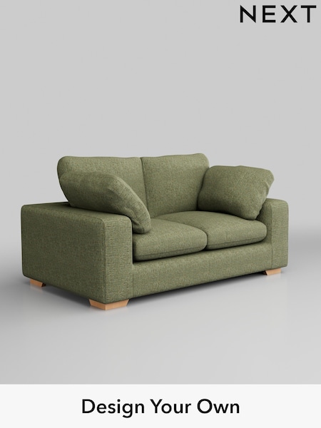 Chunky Boucle Easy Clean/Mid Green N. Premium The Snuggle Grand (Q61890) | £1,699
