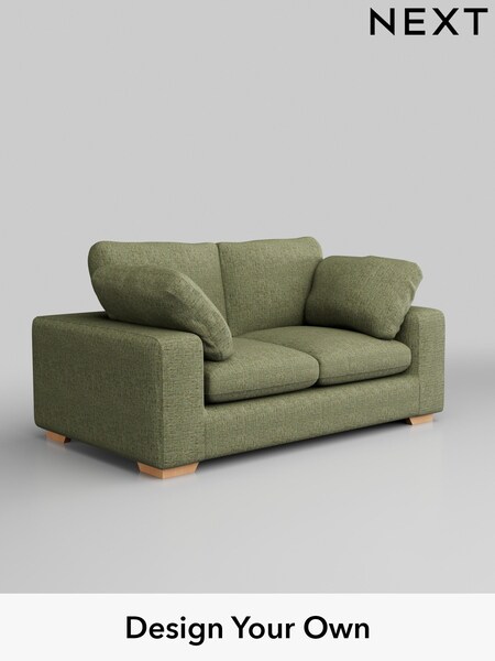Chunky Boucle Easy Clean/Mid Green N. Premium The Snuggle Grand (Q61890) | £1,699