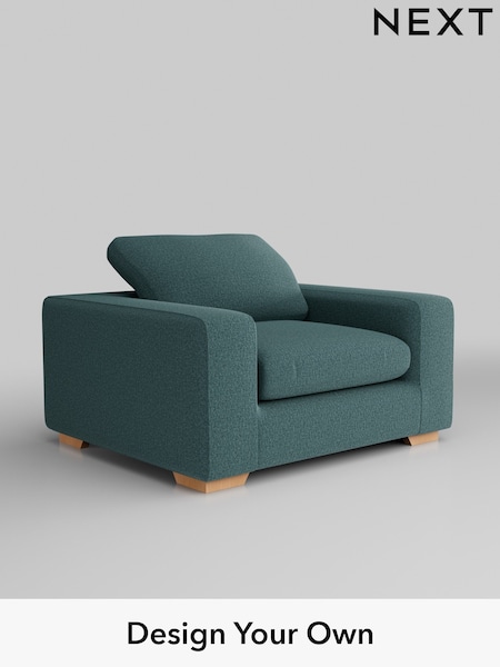 Chunky Chenille/Mid Teal Green N. Premium The Snuggle Grand (Q61898) | £1,399