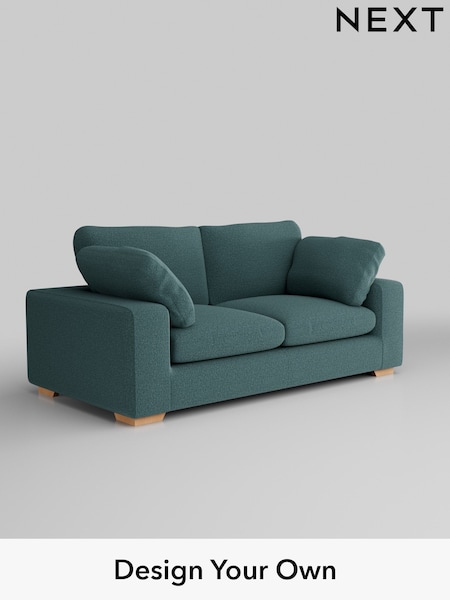 Chunky Chenille/Mid Teal Green N. Premium The Snuggle Grand (Q61898) | £1,799