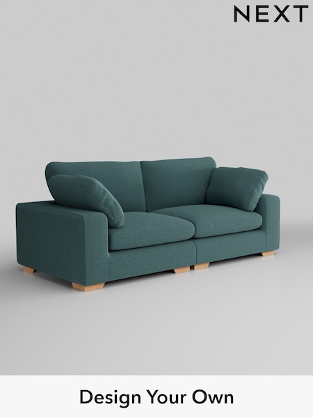 Chunky Chenille/Mid Teal Green N. Premium The Snuggle Grand (Q61898) | £1,899
