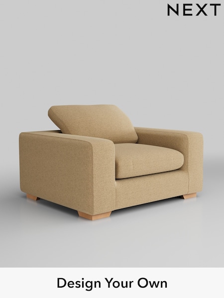 Chunky Chenille/Mid Camel Brown N. Premium The Snuggle Grand (Q61900) | £1,399