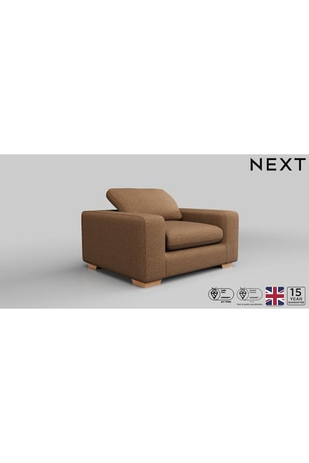 Chunky Weave/Mid Clay Natural N. Premium The Snuggle Grand (Q61922) | £1,399